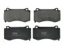 Комплект гальмівних колодок передн, CHRYSLER 300C DODGE CHALLENGER, CHARGER JEEP GRAND CHEROKEE III 2.7-6.4 09.04 TRW (GDB4449) зображення 1