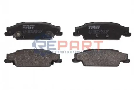 Комплект гальмівних колодок задн, CADILLAC CTS, STS 2.6-6.2 03.02 TRW GDB4453