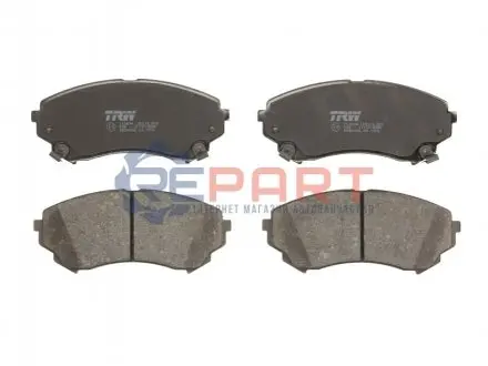 Комплект гальмівних колодок передн, CADILLAC CTS, CTS SPORT 2.8-3.6ALK 01.08 TRW GDB4456