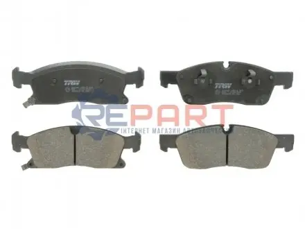 Фото Колодки гальмівні (передні) MB M-class (W166)/GLE (W166)/Jeep Grand Cherokee IV 2.1D-6.4i 10- TRW (GDB4603) зображення 1