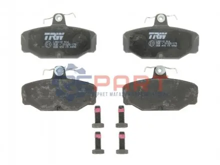 Фото 1 — Колодки гальмівні (задні) Ford Escort V/VI 91-98/Scorpio I/II 85-98/Sierra I/II 82-93 TRW (GDB472) Фото Колодки гальмівні (задні) Ford Escort V/VI 91-98/Scorpio I/II 85-98/Sierra I/II 82-93 TRW (GDB472) зображення 1