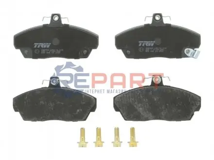 Фото Колодки гальмівні (передні) Honda Civic VI/VII 94-05/Concerto 89-95/Rover 400 90-00 (17.5x129.3x68.6) TRW (GDB496) зображення 1