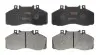 Комплект гальмівних колодок, дискове гальмо GDB5050