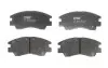 Комплект гальмівних колодок передн, MITSUBISHI L 300 / DELICA II, L 300 III, L200, PAJERO I, PAJERO SPORT I, TREDIA 1.6-3.5 01.83 TRW (GDB729) зображення 1