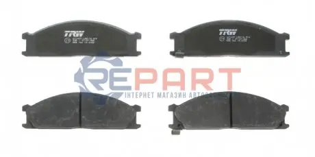 Фото Колодки гальмівні (передні) Nissan Pathfinder 86-95/Navara I/Pick Up 97- TRW (GDB766) зображення 1