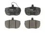 Комплект гальмівних колодок передн, IVECO DAILY II ALFA ROMEO AR 8 FORD TRANSIT LAND ROVER DISCOVERY I, RANGE ROVER I LDV FREIGHT ROVER SHERPA ROVER 2000-3500 2.0-4.0 06.76-10.98 TRW (GDB789) зображення 1