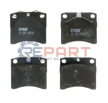 Фото Тормозные колодки, дисковые. TRW (GDB791) изображение 1