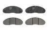 Комплект гальмівних колодок передн, NISSAN CABSTAR E RENAULT TRAFIC 2.0-3.0D 03.80-10.06 TRW (GDB827) зображення 1