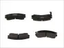 Комплект гальмівних колодок передн, NISSAN 180SX, SUNNY II SUZUKI SWIFT II 1.3-1.8 06.86-05.01 TRW (GDB882) зображення 1