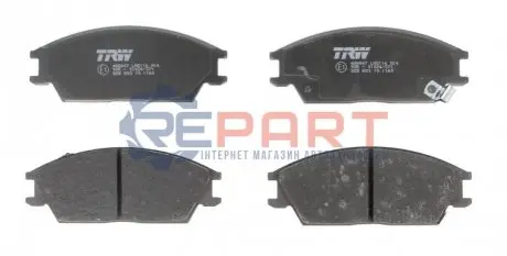 Фото Тормозные колодки, дисковые. TRW (GDB893) изображение 1