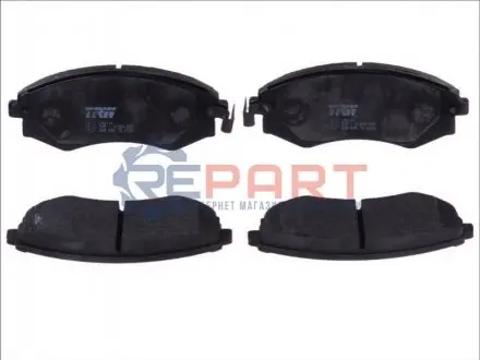 Комплект гальмівних колодок передн, HYUNDAI COUPE I, GETZ, LANTRA I, LANTRA II, SONATA II, SONATA III, SONATA IV KIA MAGENTIS I 1.4-3.0 09.88 TRW GDB895