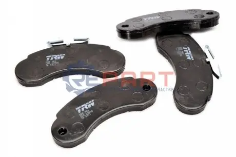 Фото Комплект гальмівних колодок, дискове гальмо TRW (GDB950) зображення 1