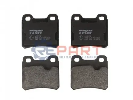Тормозные колодки, дисковые. TRW GDB952
