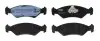 Комплект гальмівних колодок передн, FORD FIESTA, FIESTA III, FIESTA IV, KA 1.0-1.8D 03.89-11.08 TRW (GDB953) зображення 1