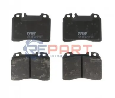 Фото Колодки гальмівні (передні) MB E-Class (W124) 92-97 (M104/M119) Знято з постачання TRW (GDB962) зображення 1