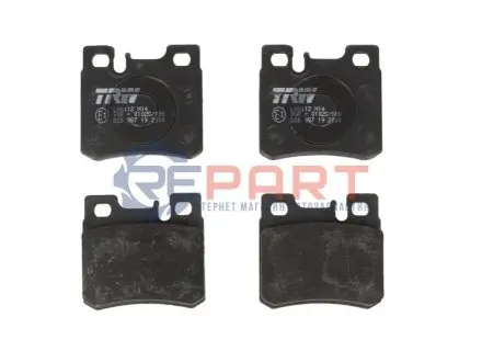 Фото Колодки гальмівні (задні) MB C-class (W202/S202)/E-class (W124/S124/W210)/SL-class (R129) 93-02 TRW (GDB987) зображення 1