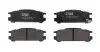 Комплект гальмівних колодок, дискове гальмо GDB990