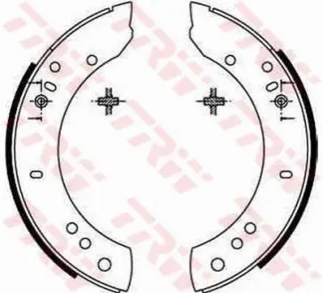 Гальмівна колодка LAND ROVER 110/127, 90 I, DEFENDER 2.3-3.9 09.83-02.16 TRW GS6082
