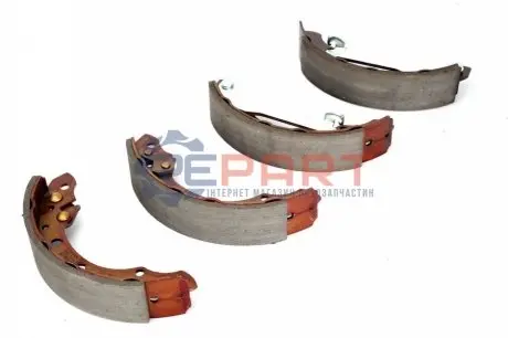 Гальмівна колодка AUDI 100 C2, 80 B2, 80 B3, 90 B2, 90 B3, COUPE B2 SEAT CORDOBA VARIO, TOLEDO I VW GOLF II, JETTA II, PASSAT B1, PASSAT B2, POLO III CLASSIC, POLO VI, SANTANA 1.3-2.8 05.73 TRW GS8092
