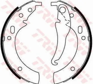 Гальмівна колодка BMW 1500-2000 (115, 116, 118, 121), 1502-2002 (E10), 2000 (120), 3 (E21), 3 (E30), 5 (E12) 1.6/1.8/2.0 10.65-12.91 TRW GS8094