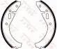 Гальмівна колодка SKODA 105,120, 130, RAPID 1.0/1.2/1.3 08.76-10.91 TRW (GS8141) зображення 1