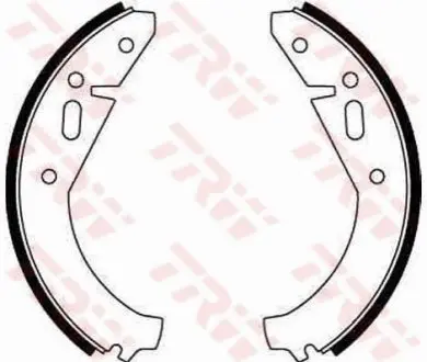 Гальмівна колодка SKODA 105,120, 130, RAPID 1.0/1.2/1.3 08.76-10.91 TRW GS8141