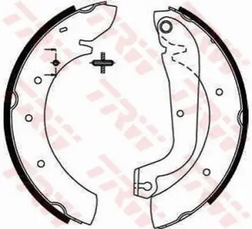 Гальмівна колодка CITROEN C25, C35 FIAT DUCATO PEUGEOT J5 1.9D-2.5D 11.73-03.94 TRW GS8207