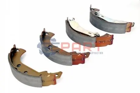 Гальмівна колодка FIAT DUNA, ELBA, FIORINO, PALIO, PENNY, SIENA, STRADA 1.1-1.9D 01.86 TRW GS8484