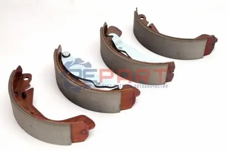 Гальмівна колодка CHEVROLET EPICA, LACETTI, LANOS, NUBIRA DAEWOO ARANOS, CIELO, ESPERO, LACETTI, LANOS, LEMANS, NEXIA, NUBIRA, PRINCE, TOSCA FSO LANOS OPEL ASTRA F 1.0-2.5 12.87 TRW GS8543 Купити в Україні
