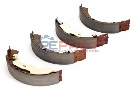 Гальмівна колодка TOYOTA CALDINA, CARINA E VI, CARINA V, COROLLA, CORONA 1.4-2.0D 03.88-01.02 TRW GS8603