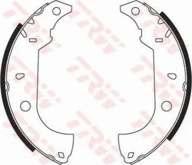 Гальмівна колодка ALFA ROMEO 145, 146 FIAT ELBA, FIORINO, MAREA, TEMPRA, TIPO, UNO 1.4-2.0 07.87-06.06 TRW GS8614