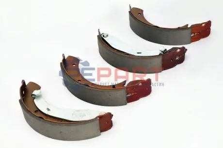 Гальмівна колодка CITROEN BERLINGO RENAULT ESPACE III, LAGUNA I, MEGANE I, MEGANE SCÉNIC, SCENIC I 1.4-3.0 09.95-10.05 TRW GS8620