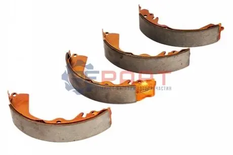 Гальмівна колодка MITSUBISHI CARISMA, COLT IV, COLT V, GALANT VI, GALANT VII, GALANT VIII, LANCER III, LANCER IV, LANCER V, LANCER VI, MIRAGE IV, MIRAGE V, SPACE RUNNER 1.3-2.0D 08.86-06.06 TRW GS8666