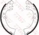 Гальмівна колодка DAIHATSU CUORE IV, CUORE V, CUORE VI, MOVE 0.8/1.0 01.95 TRW (GS8699) зображення 1