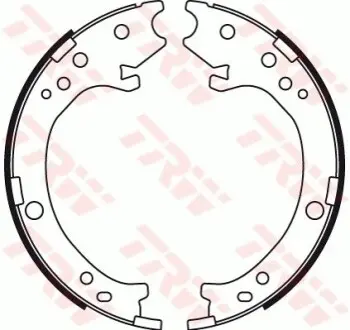 Гальмівна колодка HONDA CR-V II, CR-V IV 1.6D/2.0/2.2D 09.01-12.18 TRW GS8779