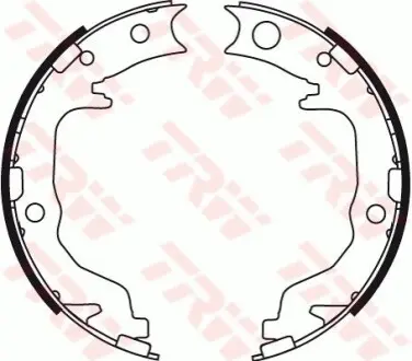 Гальмівна колодка CHRYSLER 200, SEBRING CITROEN C4 AIRCROSS DODGE AVENGER, CALIBER JEEP COMPASS, PATRIOT NISSAN SENTRA V PEUGEOT 4007, 4008 1.6-3.6ALK 01.00 TRW GS8783