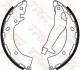 Гальмівна колодка HYUNDAI ACCENT IV, I10 I, I10 III, I20 ACTIVE, I20 I, I20 II, SOLARIS KIA RIO III 1.0-1.6D 12.07 TRW (GS8785) зображення 1