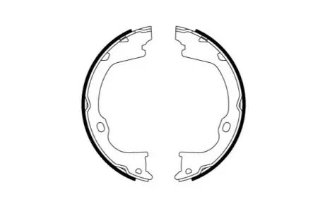 Гальмівна колодка CHRYSLER VOYAGER II DODGE NITRO JEEP CHEROKEE, COMPASS, GLADIATOR, WRANGLER III, WRANGLER IV 2.0-4.0 08.90 TRW GS8819
