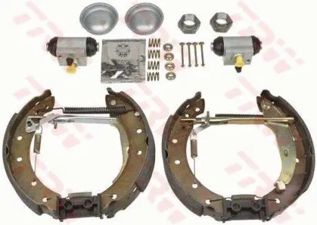 Колодки тормозные барабанные TRW GSK1255