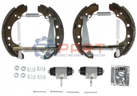 Комплект гальмівних колодок TRW GSK1512 Купити в Україні