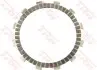 Фото Комплект фрикційних пластин зчеплення HONDA CB, VTR, XL 1000/1300 1997-2010 TRW (MCC12610) зображення 1