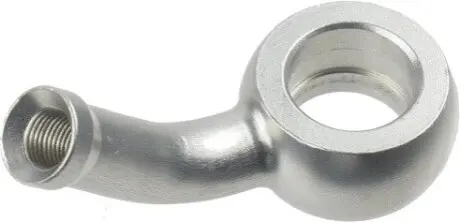 Наконечник шланга, кут кривизни: 45°, срібн TRW MV10C45A