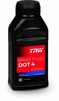 - Гальмівна рідина DOT4 0,25L TRW PFB425RUS Купити в Україні