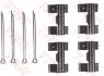 Монтажний набір гальмівних колодок FORD TRANSIT LAND ROVER DEFENDER, DISCOVERY I, RANGE ROVER I LDV SHERPA ROVER 2000-3500 1.5-4.3 11.65-02.16 TRW (PFK131) зображення 1