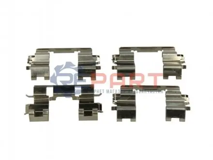 Монтажний набір гальмівних колодок HONDA CIVIC IV, CIVIC V, CRX I, CRX II, PRELUDE II, PRELUDE III 1.2-2.0 10.83-11.95 TRW PFK265