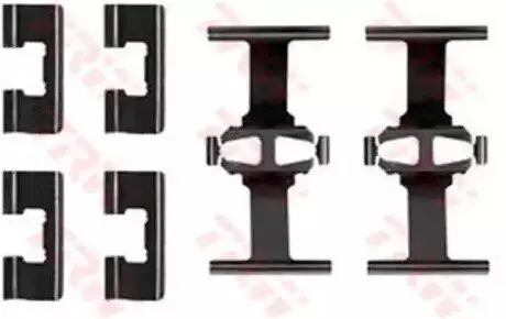 Тормозные колодки (монтажный набор) TRW PFK270