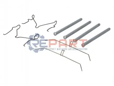 Монтажний набір гальмівних колодок TOYOTA 4 RUNNER II, HILUX IV, HILUX V, LAND CRUISER, LAND CRUISER 80 VW TARO 2.2-4.5 01.75-08.01 TRW PFK290