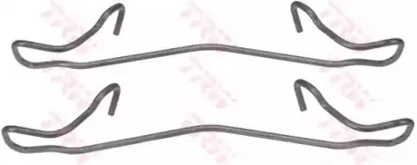 Монтажний набір гальмівних колодок CITROEN SAXO PEUGEOT 106 I, 106 II, 306 1.1-1.9D 09.92-07.04 TRW PFK360