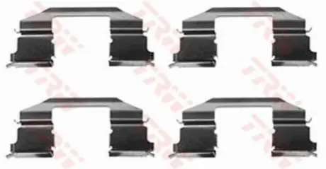 Тормозные колодки (монтажный набор) TRW PFK383