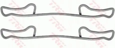 Тормозные колодки (монтажный набор) TRW PFK391
